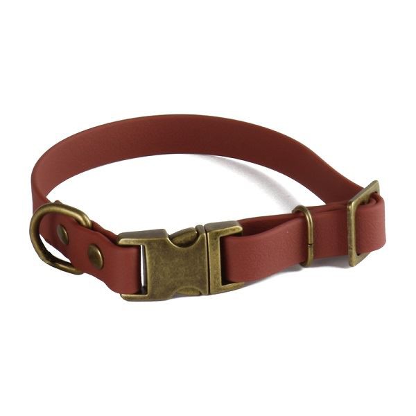 Bronze Buckle Dog Leather Collar And Bånd
